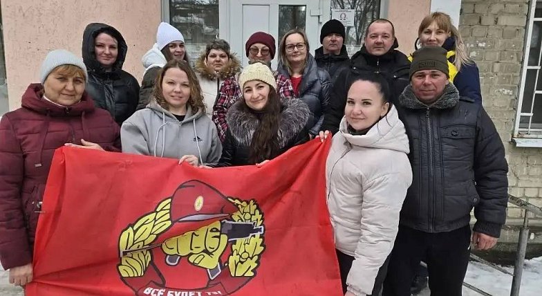 Неравнодушные волонтеры группы «За наших Краснопартизанский район» совершили очередную поездку к эшелону с ранеными