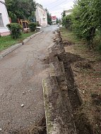 Центральная  площадь  в п.Горный продолжает благоустраиваться