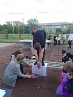 Ребята сдают нормативы ГТО